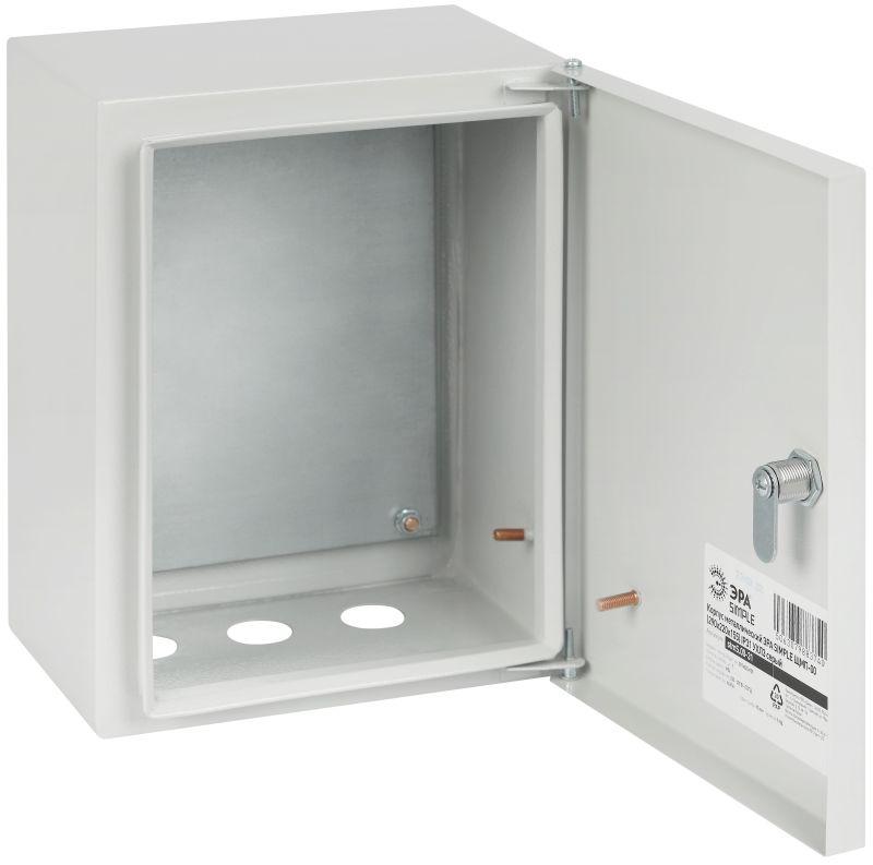 Корпус SIMPLE ЩМП-00 290х220х155 IP31 УХЛ3 метал. сер. Эра Б0069906