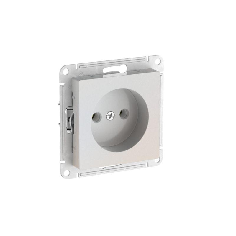 Розетка AtlasDesign 16А без заземл. без шторок быстрозажим. клем. механизм жемчуж. SE ATN000441S