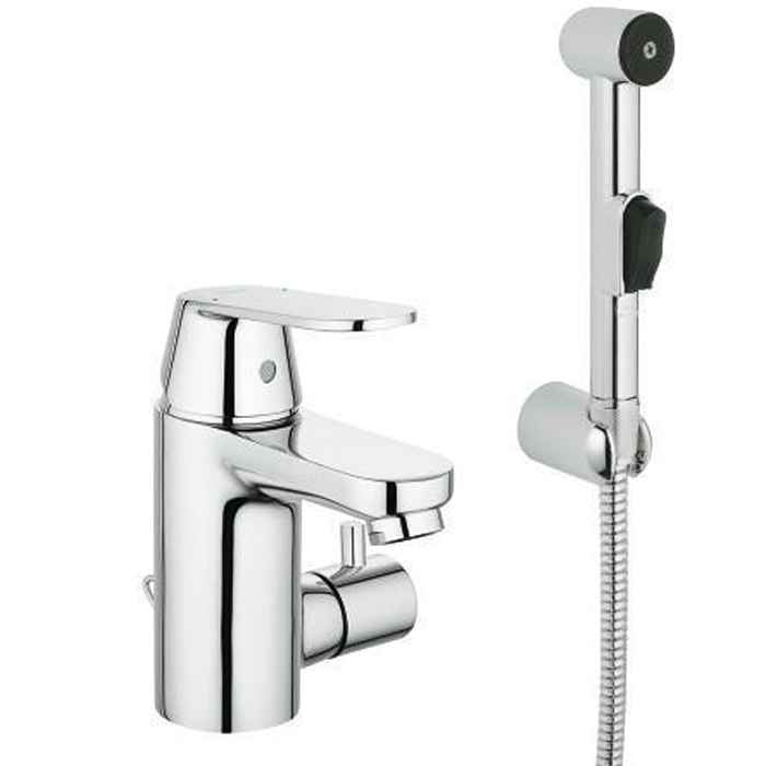 Смеситель Grohe Eurosmart Cosmopolitan 23433000 для раковины с гигиеническим душем