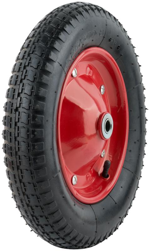 Колесо запасное 360х70х230мм для тачки 77555 (3.25дюйм/3.00дюйм-8дюйм) (посадка ширина 90мм диаметр 16мм ) FIT 77565