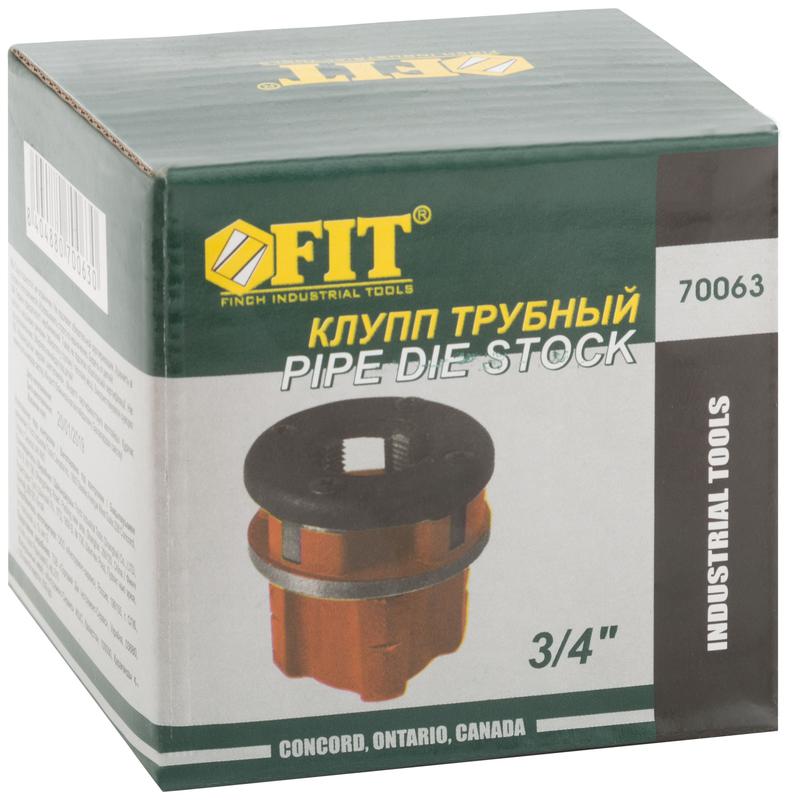 Клупп трубный Профи 3/4дюйм черн. FIT 70063