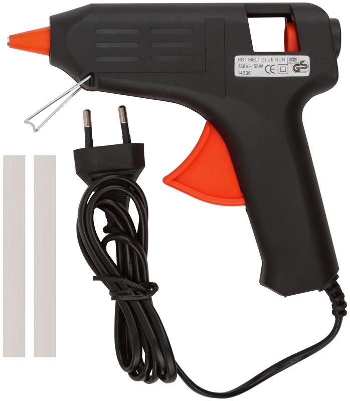 Пистолет клеевой 11мм 12Вт (55Вт) FIT 14336