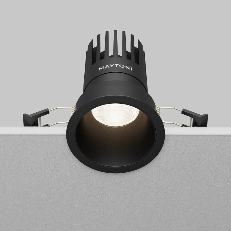 Светильник Dip 15Вт 4000К 50град. встраив. Maytoni DL118-15W-4K-B