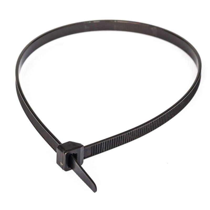 Хомут кабельный 7.6х500 нейлон (ч) (уп.100шт) Промрукав PR08.3084