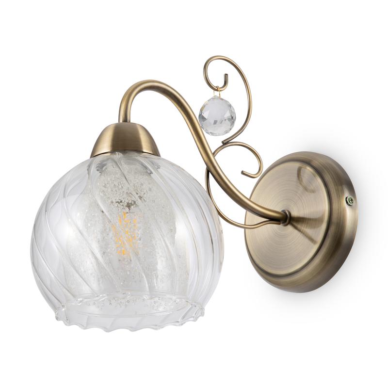 Светильник Nella 40Вт E14х1 IP20 бра настен. Freya FR2662-WL-01-BZ