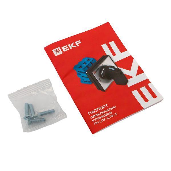 Переключатель кулачковый ПК-2-13 3п 100А "ВКЛ-ВЫКЛ" IP65 EKF pk-2-13-100-65
