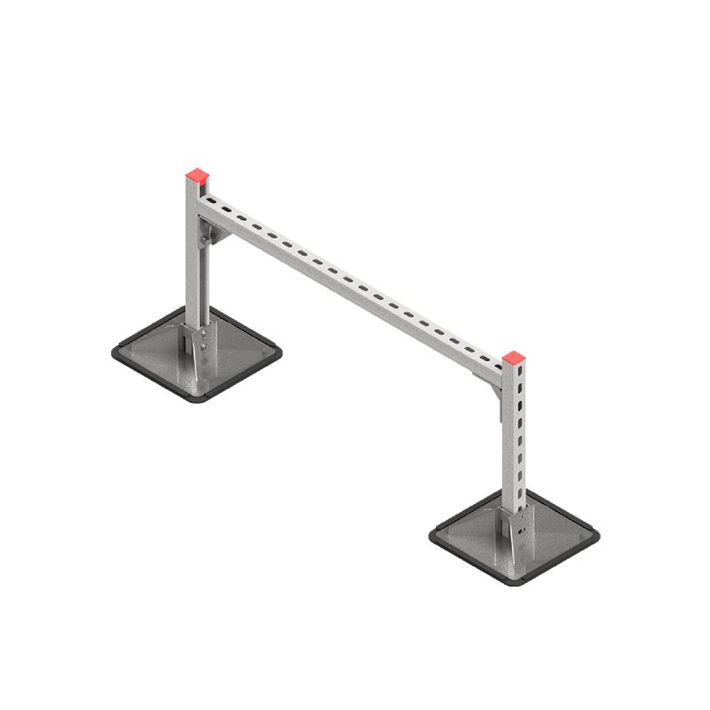 Конструкция опорная для горизонт. прямоугольн. воздуховодов и метал. лотков кабеленесущих систем TECHNORAPTOR STEELFOOT 1000х500 КМ TR0166