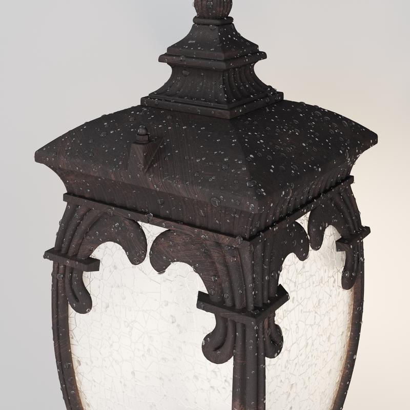 Светильник Fleur 1х60Вт E27 IP44 ландшафтный Maytoni O414FL-01BZ1