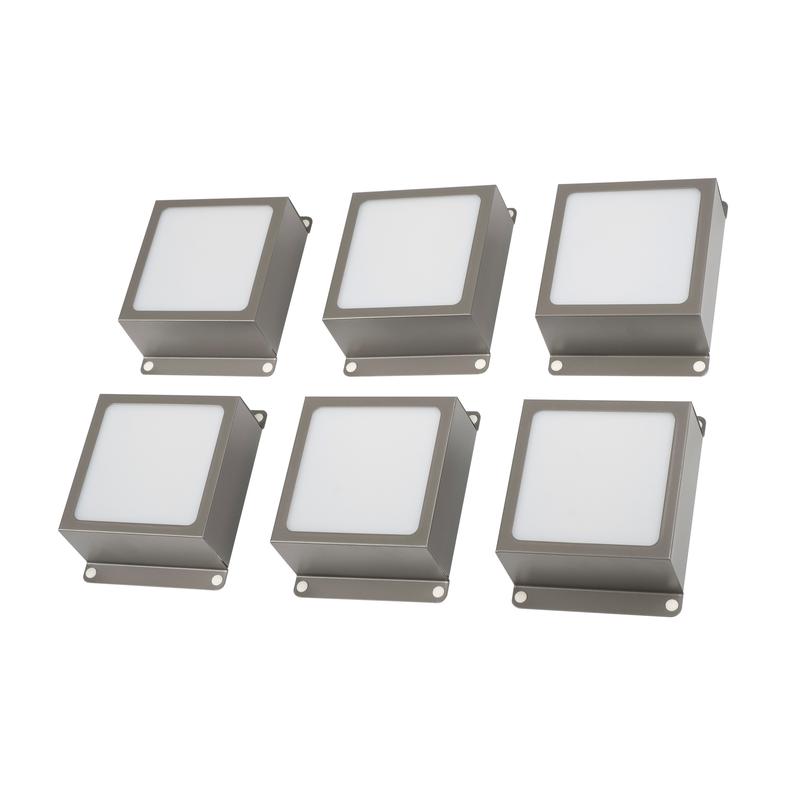 Светильник светодиодный PPL 089/G OPAL 42Вт 6500К IP40 6х(89х89х40мм) GREY ДВО/ДПО домино в потолок Грильято (комплект 6шт) Pro JazzWay 5060173