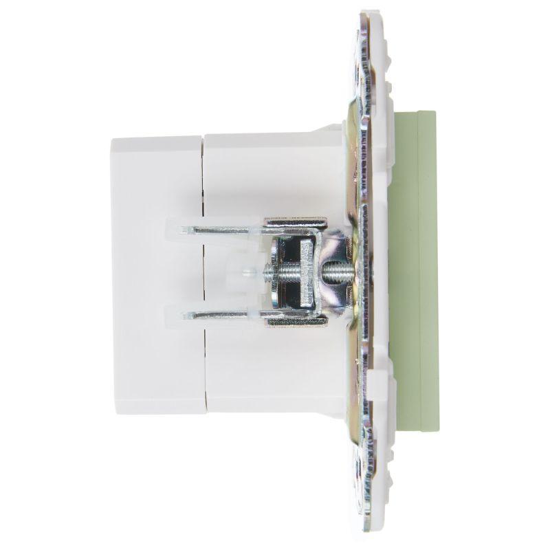 Розетка USB A+A 3.1А SKANDY SK-R15G мятный IEK SK-U21-D31-K06