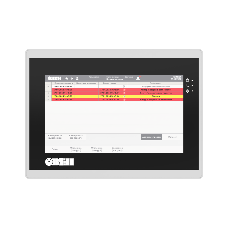 Панель оператора программируемая (панельный контроллер) СПК210-07-CS ОВЕН 142533