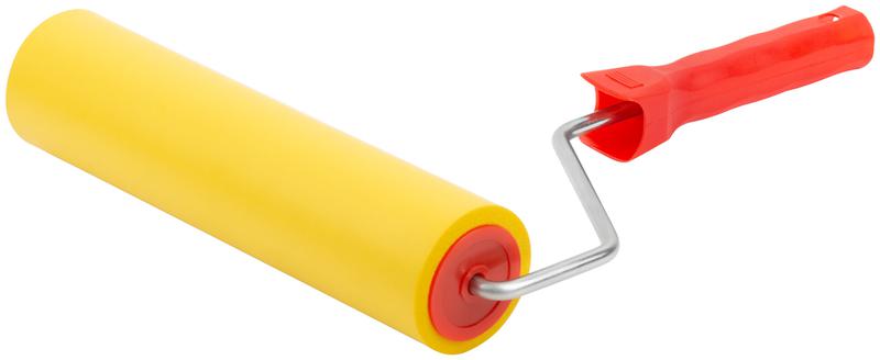 Валик прижимной для обоев 250мм резиновый КУРС 02979