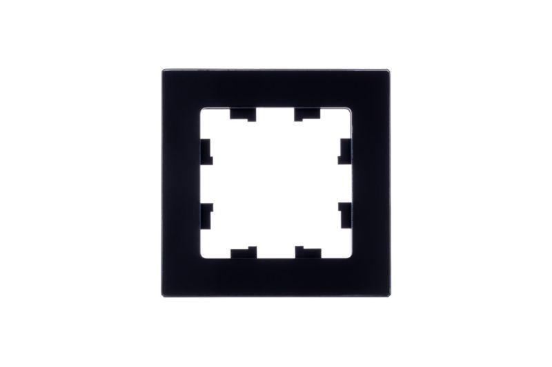 Рамка 1-м AtlasDesign Nature натур. стекло черн. SE ATN361001