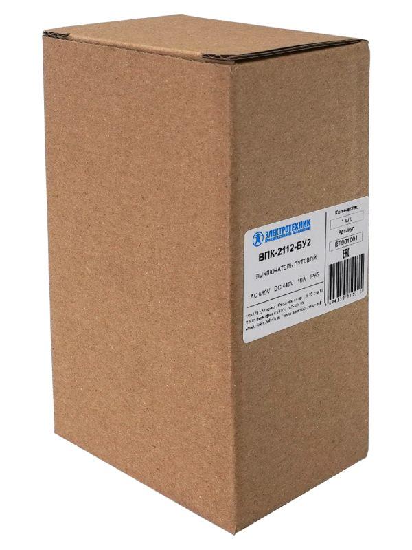 Выключатель путевой конечный ВПК-2112-БУ2 IP65 рычаг с роликом Электротехник ET001001