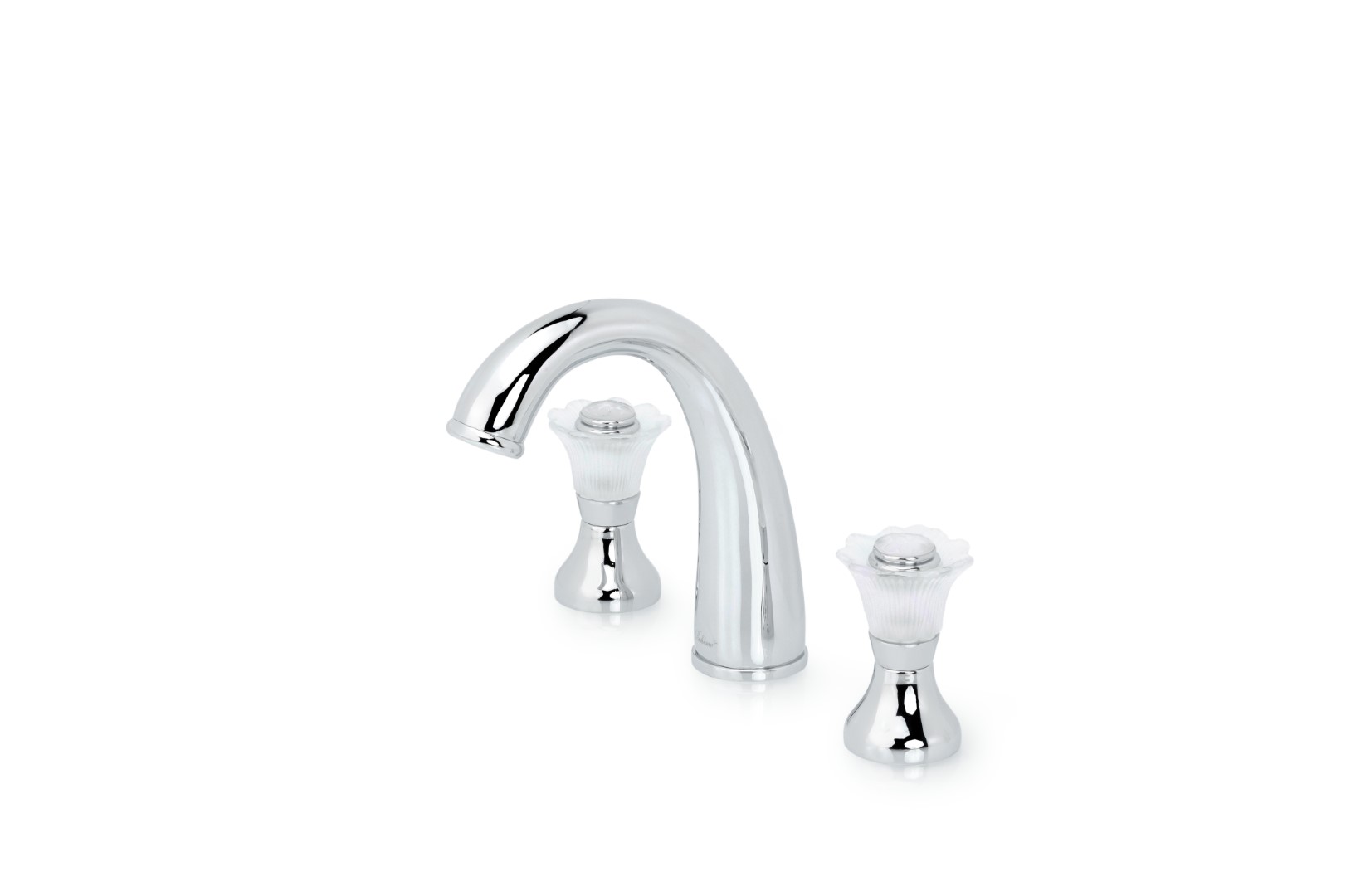 Смеситель для раковины на 3 отверстия, Camelia хром