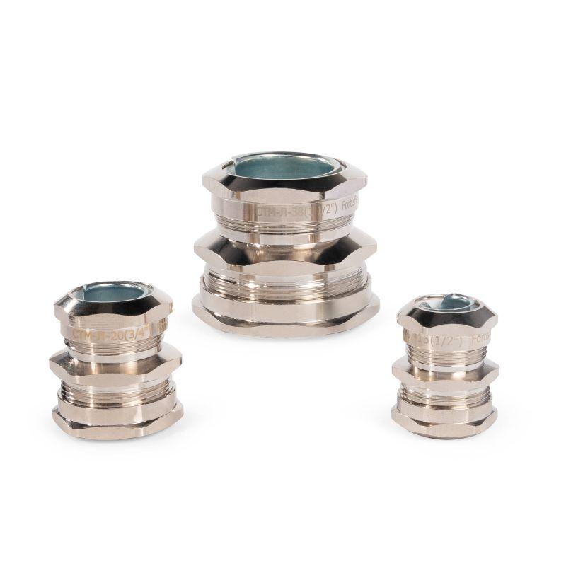 Муфта соединительная СТМ-Л-20 (3/4дюйм) латунная Fortisflex 88863