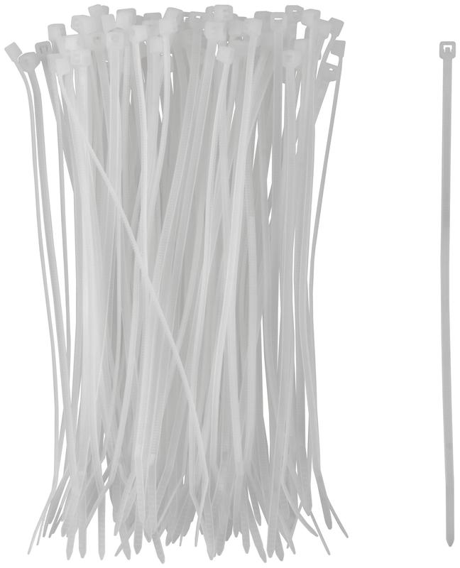 Хомут для проводов 2.5х150мм нейлон. бел. (уп.100шт) FIT 60367