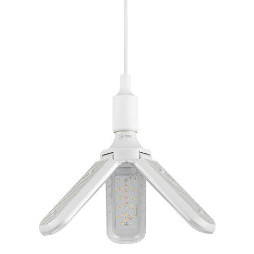 Лампа светодиодная GREEN LINE ФИТО-30W-PFR-E27-GR 30Вт E27 для растений 3-х лепестковая полного спектра Эра Б0064518