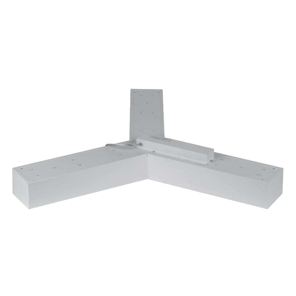 Светильник светодиодный Geometria Igrek SPO-143-W-40K-056 56Вт 4000К 3700Лм IP40 900*900*80 белый подвесной