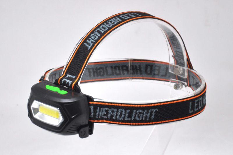 Фонарь аккумуляторный налобный GFL409 5Вт 200лм Li-ion 1200мА.ч LED GAUSS GF409