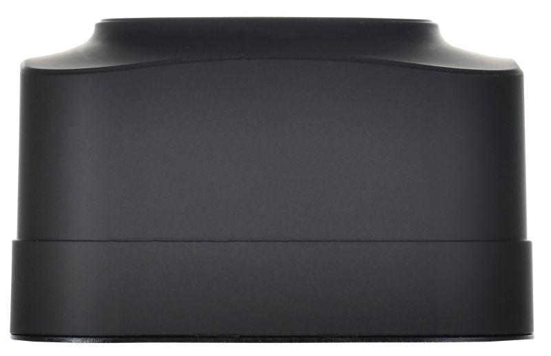 Розетка 3-м ОП GLORY РС23-3-ХЧм 16А с заземл. без защ. шторок черн. матов. IEK ERH31-K02M-16