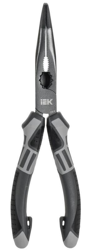 Тонкогубцы изогнутые 200мм K4 ARMA2L 5 IEK A2L5-BN10-K4-200