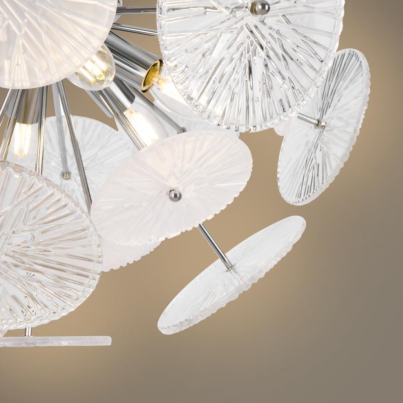 Светильник Brillia 60Вт E14х6 IP20 потолочн. Freya FR5274CL-06CH