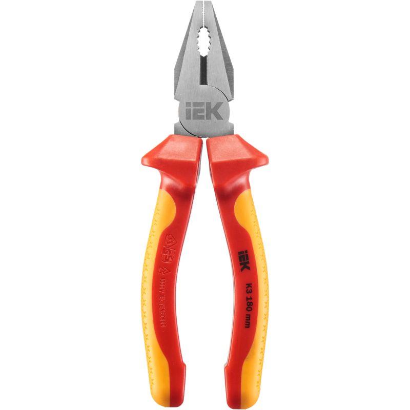 Пассатижи диэлектрические 180мм K3 ARMA2L 3 IEK A2L3-PL20-K3-180