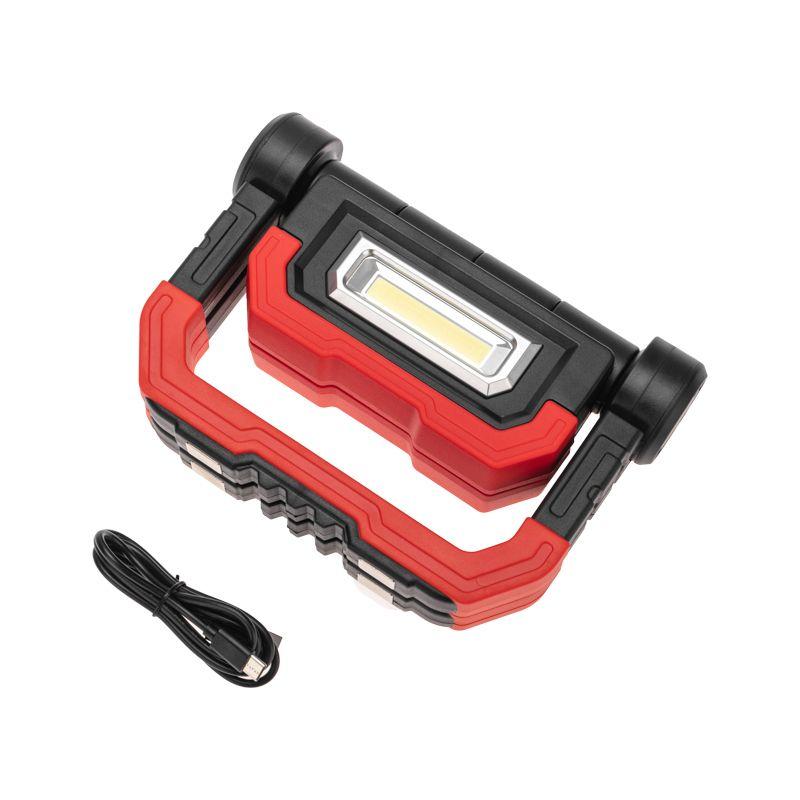 Фонарь прожекторный складной с полимерным аккумулятором и функцией Power bank Rexant 75-8000