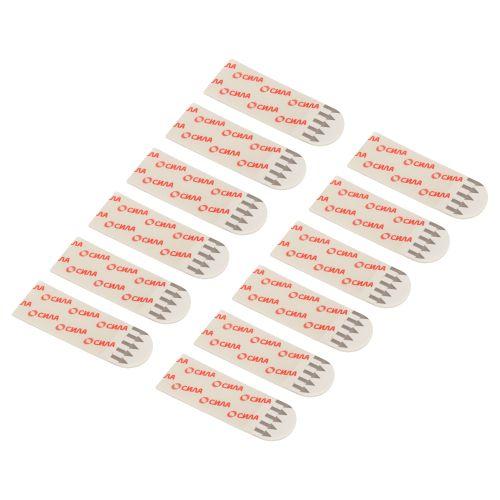 Полоска клейкая двусторон. сменная средняя до 1.5кг бел. SDSS-M-W12 (уп.12шт) СИЛА Б0065000