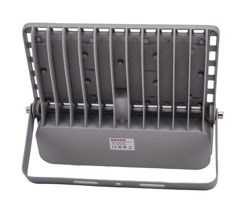 Прожектор светодиодный 80Вт 5000К IP67 11200лм 85-265В 294х253х48мм промышлен. с регулир. драйвером KRASO FR-80