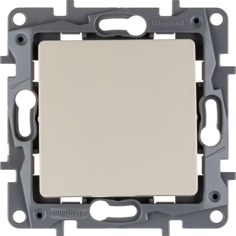 Переключатель 1-кл. СП Etika 10А IP20 250В 10AX безвинтов. зажимы механизм сл. кость IEK 672305