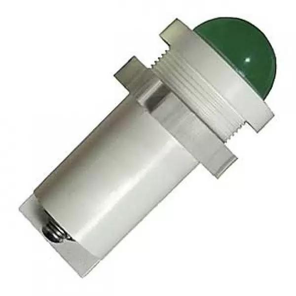 Лампа светодиодная СКЛ-14А-Л-1-24 24В пост. диаметр посадочного отверстия 22мм УХЛ2.1 зел. Реле и Автоматика A8021-80066069