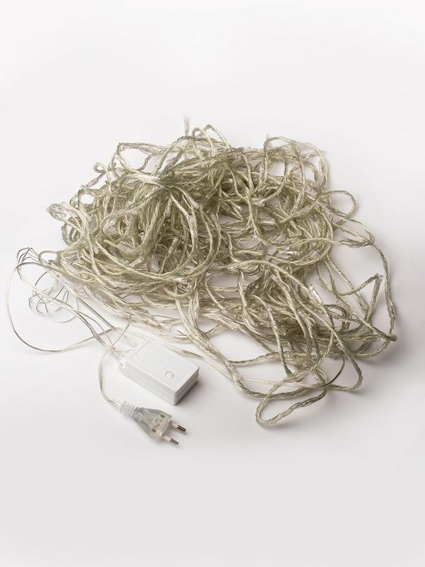 Гирлянда "Занавес-водопад" LDCL300C-W 300 бел. светодиодов 1.5х2.2м внутр. SHLights 4690601043610