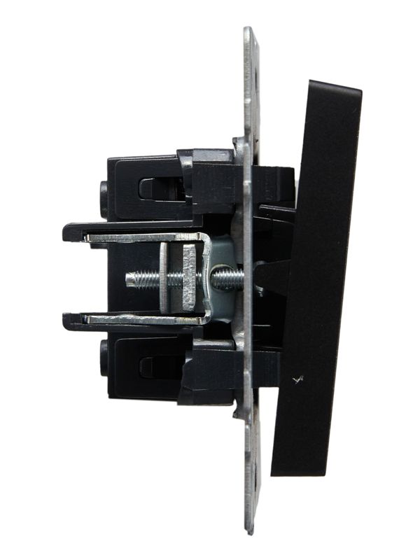 Выключатель 1-кл. СП BRITE ВС10-1-0-БрЧ 10А механизм черн. IEK BR-V10-0-10-K02