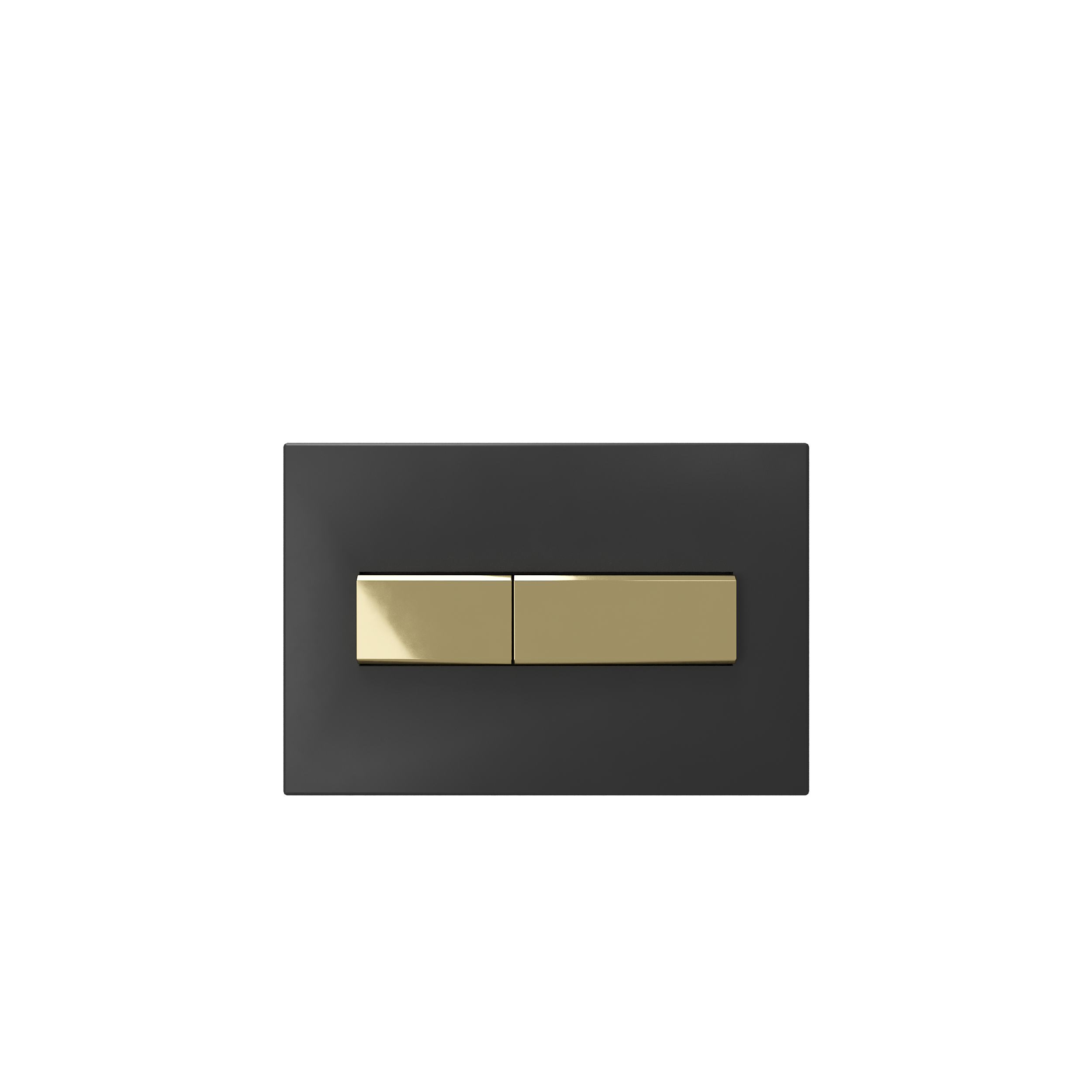 Кнопка смыва для инсталляции Creto Snap 2.0 KL-CR-752-4 черный матовый / золото глянцевый