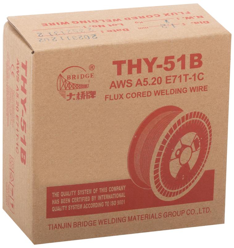 Проволока сварочная флюсовая THY-51B "Bridge" 1.2мм (катушка 1кг) ВRIDGE 81766