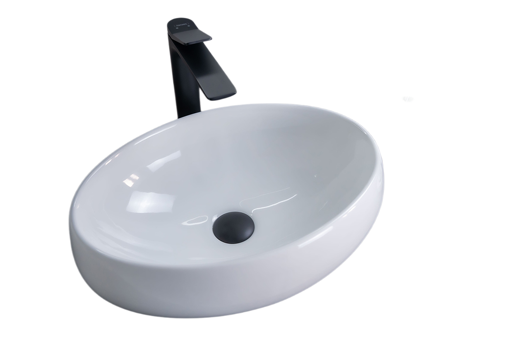 Раковина Gid N9030b 51115 накладная белая 48x34x15