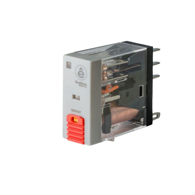 Реле 12А 1перекл. 48В AC тест кнопка LED SE SXG12E7