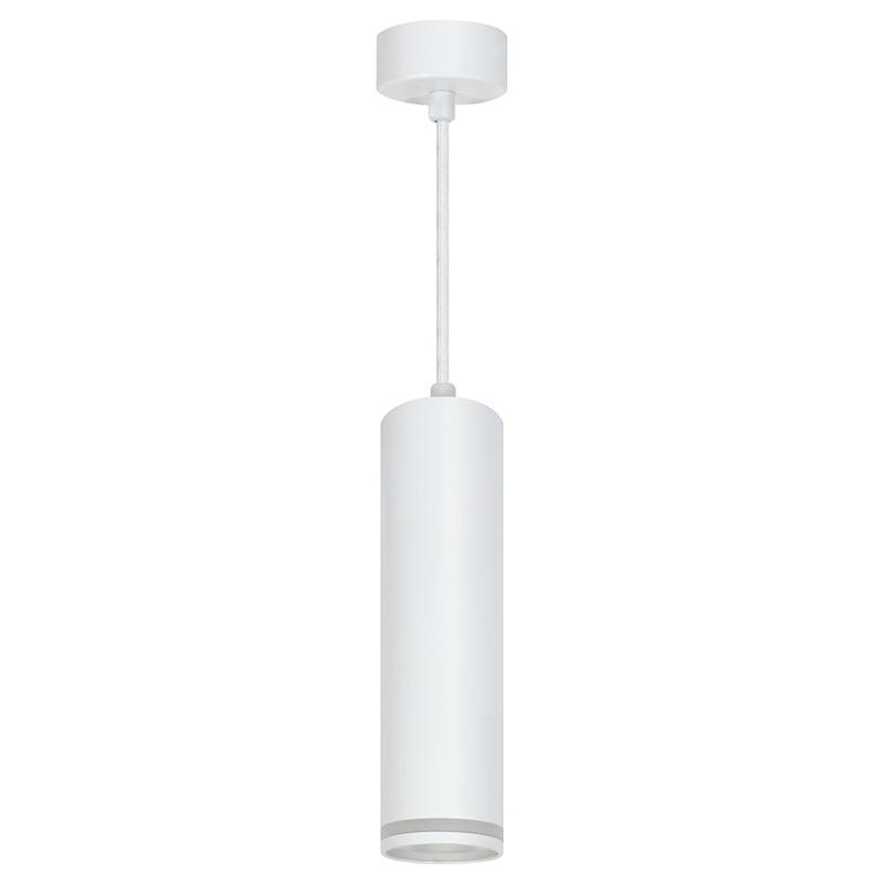 Светильник потолочный на подвесе MR16 35Вт 230В бел. D55хH280 ML1708 Barrel LUNA FERON 48083