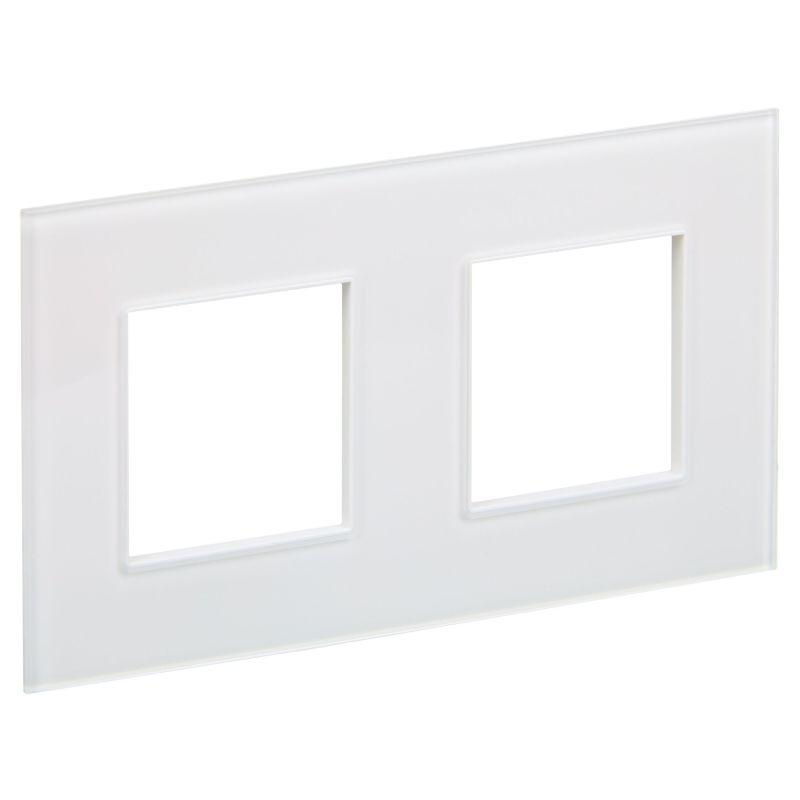Рамка 2-м SKANDY SK-F22W стекло арктич. бел. IEK SK-M22-G-K01