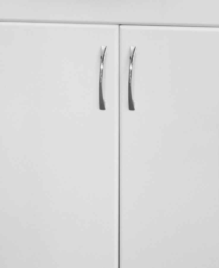 Тумба 25 (3 ящ.) под умывальник Коралл 82, левая