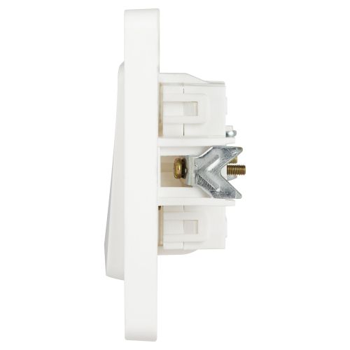 Кнопка СП Style 10А 250В IP20 бел. 7-109-01 Intro Б0060635