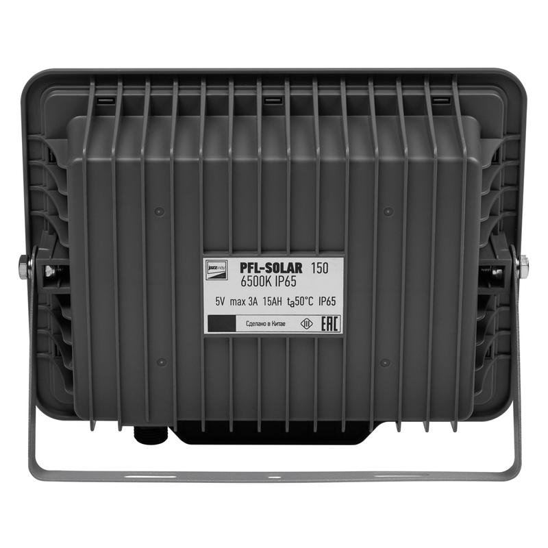 Прожектор светодиодный PFL SOLAR 150 6500К IP65 ДО с солнечн. панелью и пультом в компл. JazzWay 5044425