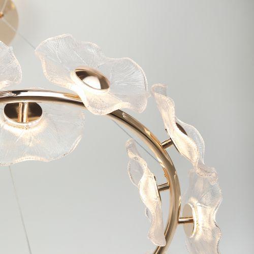 Люстра светодиодная Shannon 6135-101 LED 30Вт 3000К дизайн Rivoli Б0061947