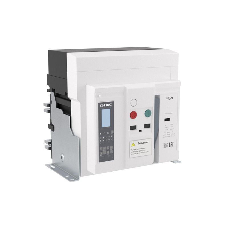 Выключатель автоматический воздушный 3P 4000А 100кА pro ANX40X расцепитель ETE стац. вертикал. подключениеие управления YON ANX40XM3FV622200K