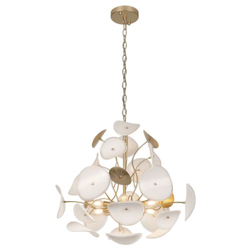 Люстра Albertina 4124-304 40Вт 8хE14 дизайн Rivoli Б0068032