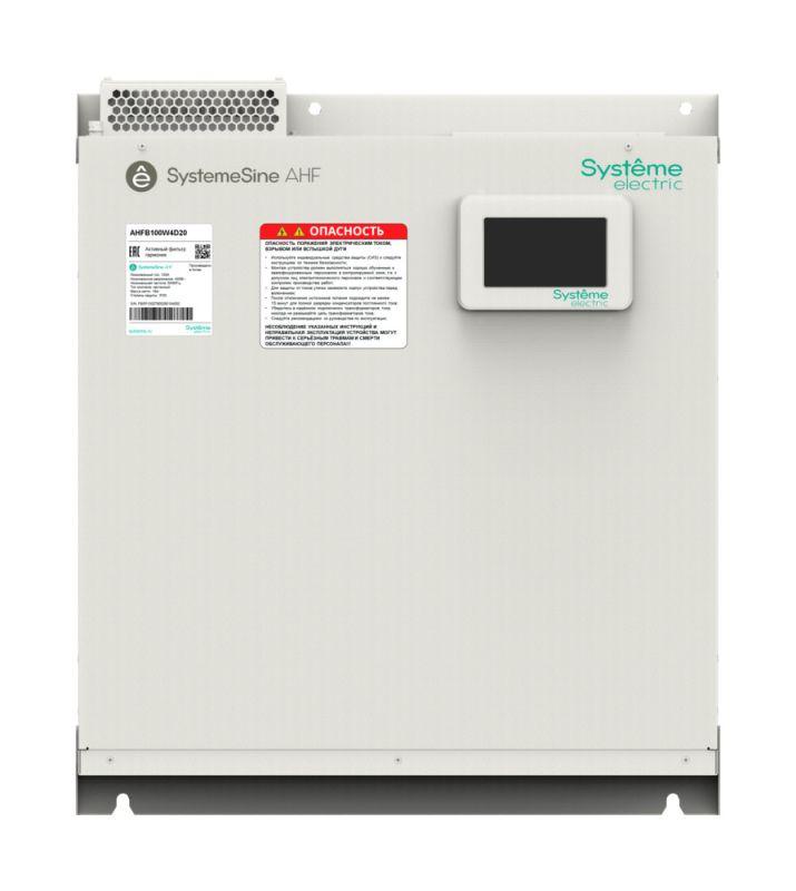 Фильтр активный гармоник 100А 400В IP20 настен. монтаж ЖК SE AHFB100W4D20