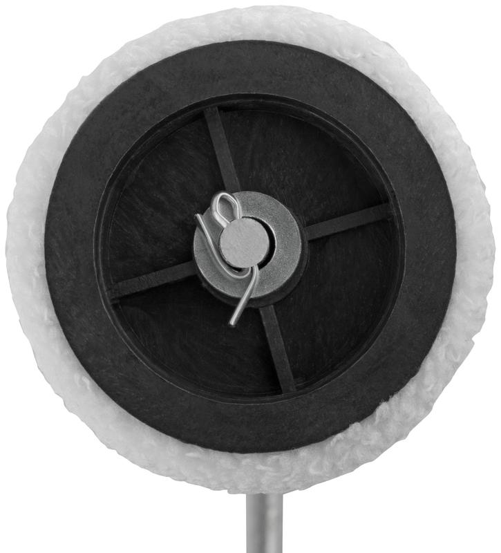 Валик 200мм с ручкой велюр. КУРС 02573