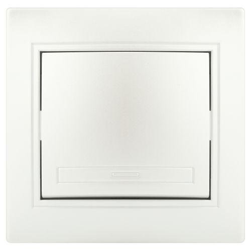 Переключатель промежуточный 1-кл. СП Plano 1-108-06 10А IP20 250В перламутр Intro Б0053825